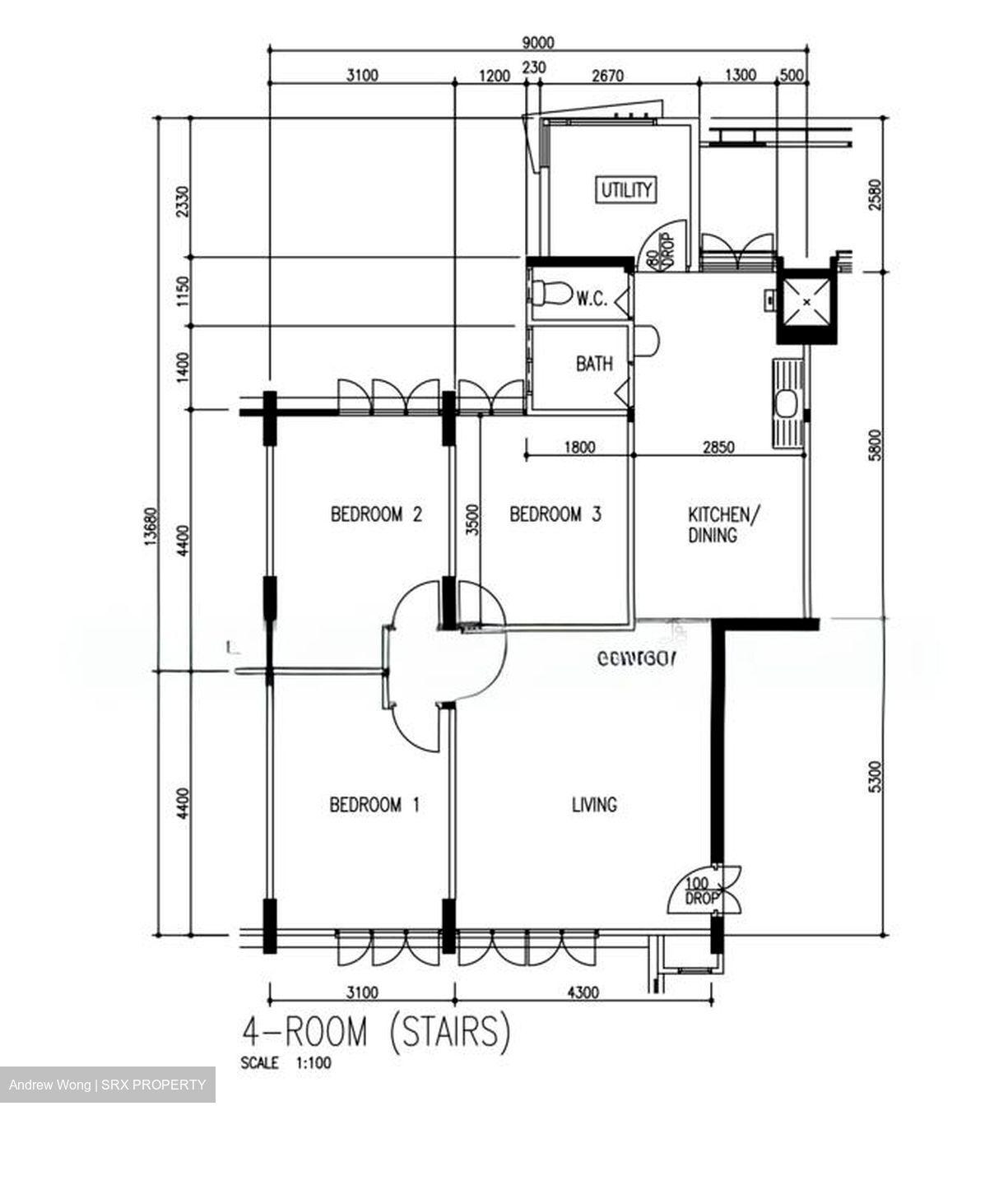 Blk 26 KELANTAN COURT (Central Area), HDB 4 Rooms #557559231